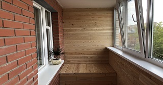 Отделка, остекление, утепление балконов в Заинске от 210 руб. м/2.